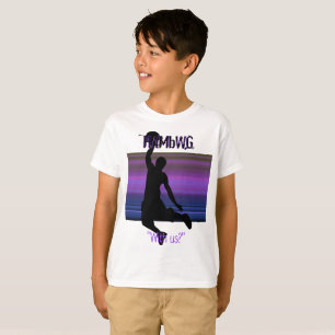 HAMbWG - T Shirt or Sweatshirt-  Basketball Player