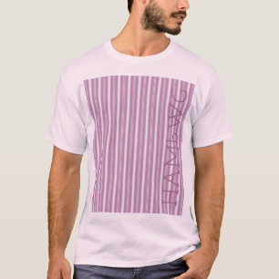 HAMbWG - T-Shirt - Pink Stripe