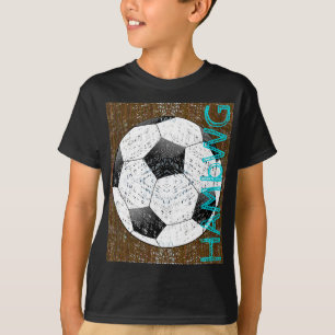 HAMbWG - T-shirt pour enfants - balle de football