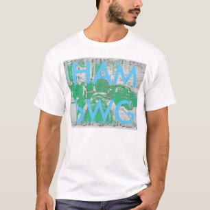 HAMbWG T-shirt pour vêtements américains de base -