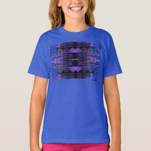 HAMbWG - T Shirt - Purple Blues