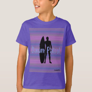 HAMbWG -  T Shirt -  Purple Gradients Surfer
