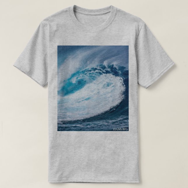 HAMbWG - T-shirt - Vague (Design devant)