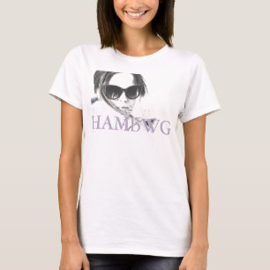 HAMbWG - T-Shirts - HAMbWG B W Face avec logo 4