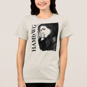 HAMbWG - T-Shirts - HAMbWG B W Face w Logo 3