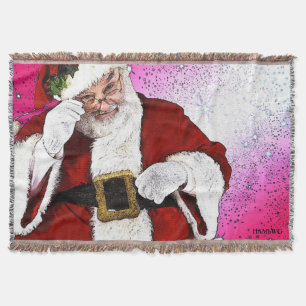 HAMbWG - Throw Blanket - Santa Claus