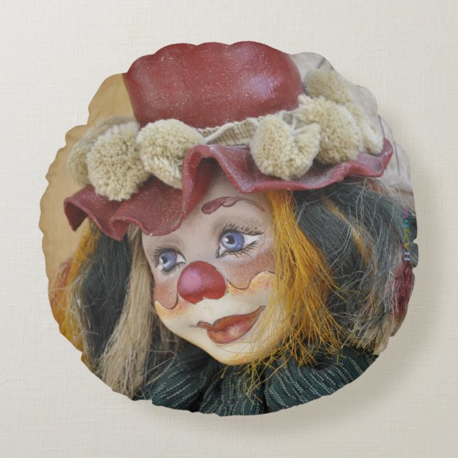 HAMbWG  - Throw Pillow - Clown (Front)