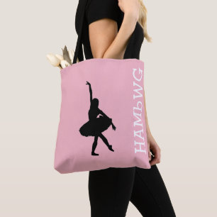 HAMbWG tote bags - Ballet Dancer Design