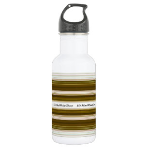 HAMbWG - Water Bottle - Olive  & White