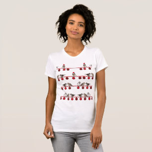 HAMbWG White T -Shirt - Sparrows T-Shirt