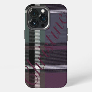 HAMbWG Xtreme Phone Case - Soft Amethyst Plaid