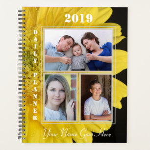 HAMbWG - Yellow Gerber Daisies Planner
