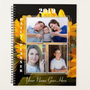 HAMbWG - Yellow Sunflowers Planner