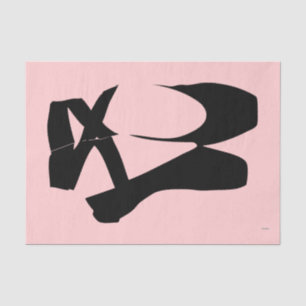HAMbyWG - Ballerina Slippers in Black Tissue Paper
