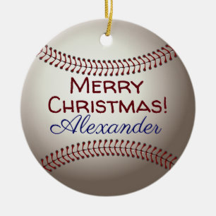 HAMbyWG  - Baseball Ceramic Ornament