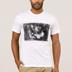 HAMbyWG Basic American Apparel T-Shirt - Skull Pnt