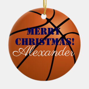 HAMbyWG - Basketball Ceramic Ornament