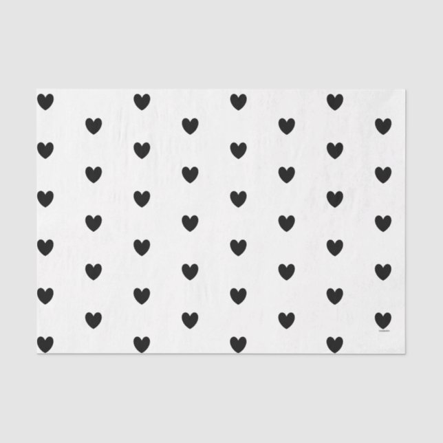 HAMbyWG - Black Hearts - Tissue Paper (Front)