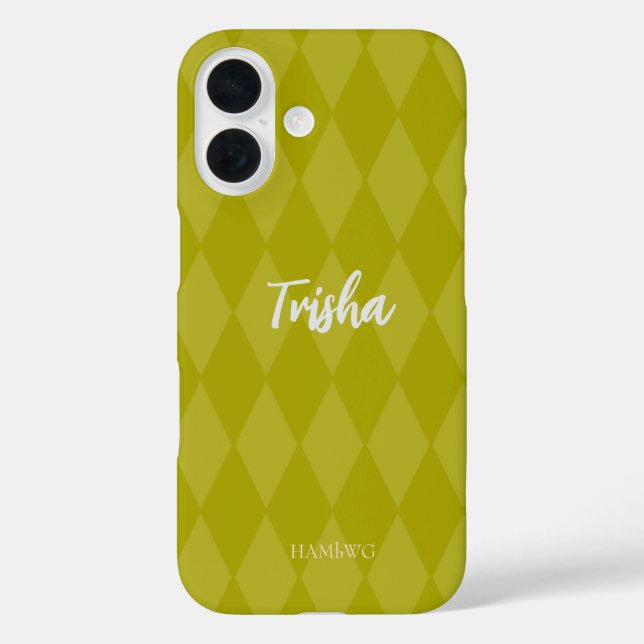 HAMbyWG  Cell Phone Case - Argyle (Back)