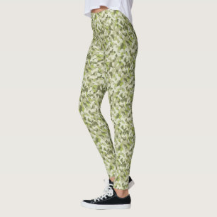 HAMbyWG - Compression Leggings - Green Camoflage