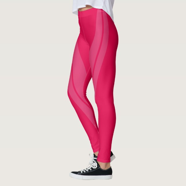 HAMbyWG - Compression Leggings - Hot Pink (Left)