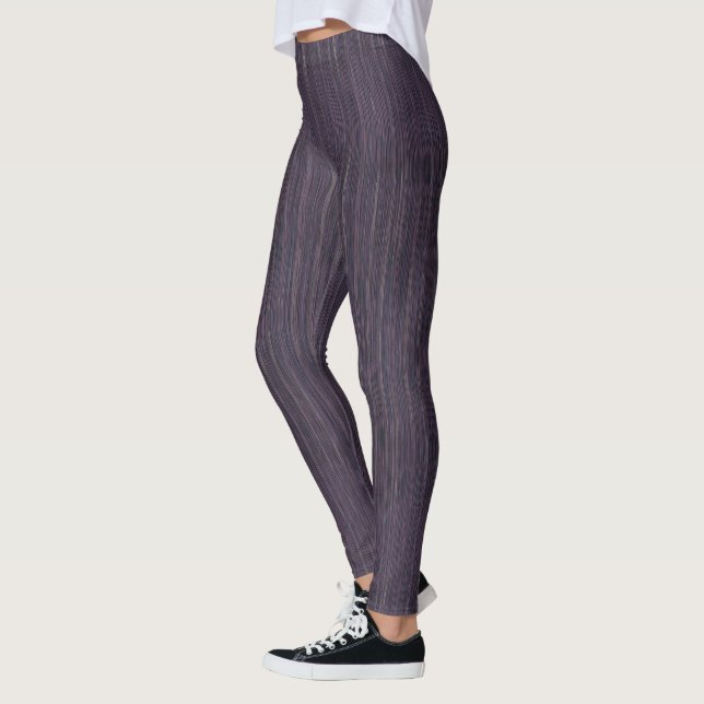 HAMbyWG - Compression Leggings - Plum Mix (Left)