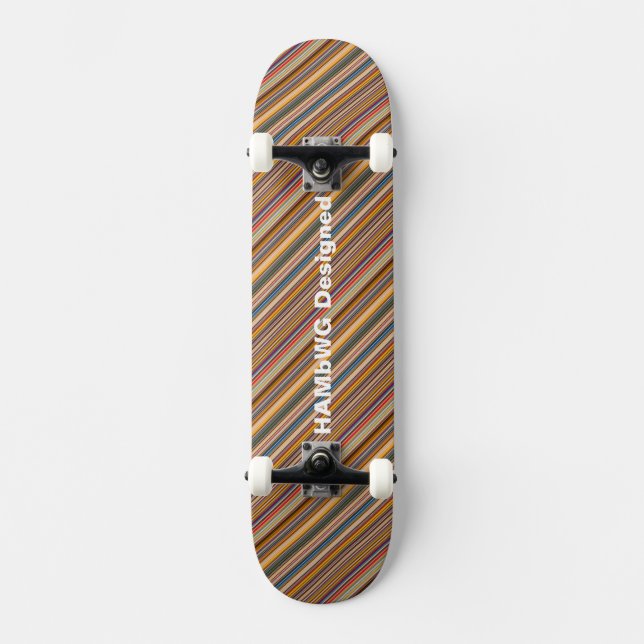HAMbyWG Conçu - Skateboard - Crayola (Recto)