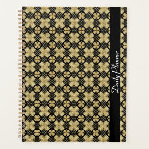 HAMbyWG - Daily Planner - Ornate Gold & Black