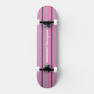 HAMbyWG Designed - Skateboard - Cotton Candy Pink