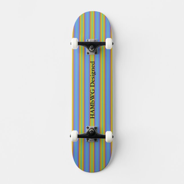 HAMbyWG Designed  - Skateboard - Moonbeam Levels (Front)