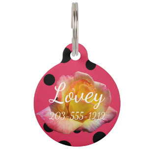 HAMbyWG - Dog Name Tag - Rockabilly