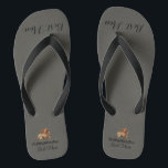 HAMbyWG - Flip-Flops - Best Man Flip Flops<br><div class="desc">HAMbyWG - Flip-Flops - Best Man - Choose any background colour</div>