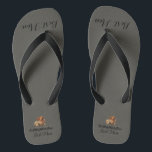 HAMbyWG - Flip-Flops - Best Man Flip Flops<br><div class="desc">HAMbyWG - Flip-Flops -  Best Man - Choose any background colour</div>