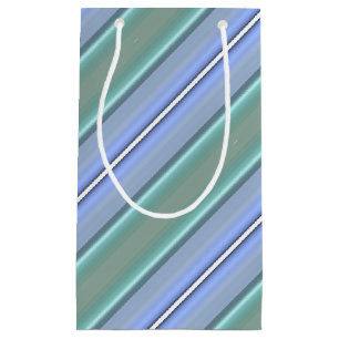 HAMbyWG Gift Bag - Light Blue & Mint Stripe