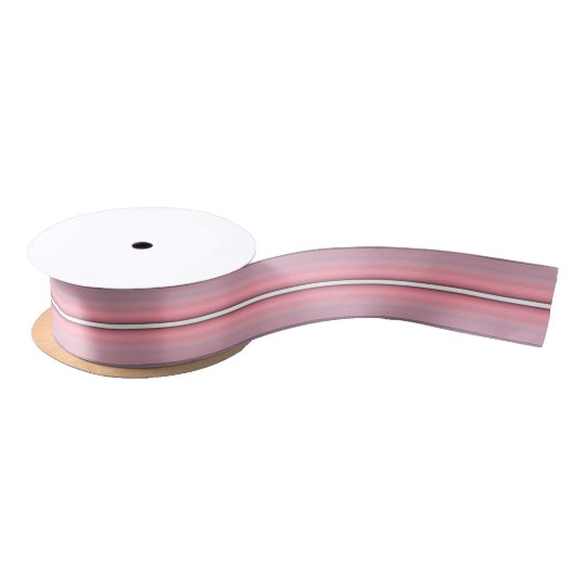 HAMbyWG - Gift Ribbon - Light Pink Stripe Satin Ribbon