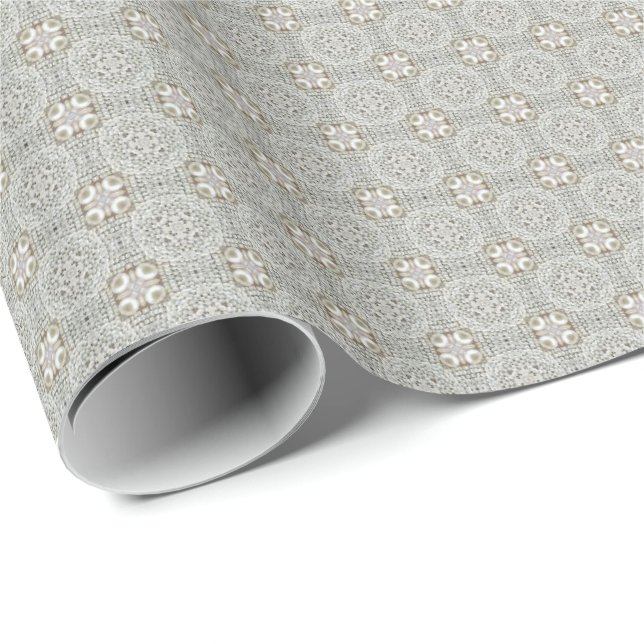 HAMbyWG - Gift Wrap - Ornate Pearl 2 (Roll Corner)