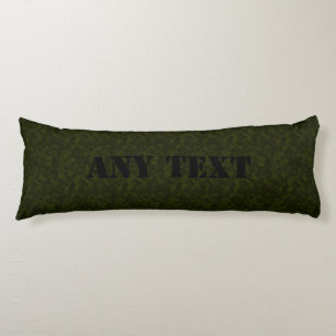 HAMbyWG - Green Camouflage Body Pillow