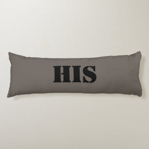 HAMbyWG - His & Hers Theme Body Pillow