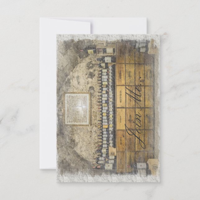 HAMbyWG - Invitation - Wine Cellar (Front)