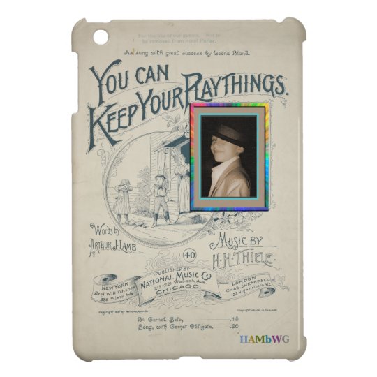 HAMbyWG iPad Mini Glossy Hard Case - Playthings iPad Mini Covers