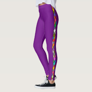 HAMbyWG - Leggings - Any Colour w Multi-Colour