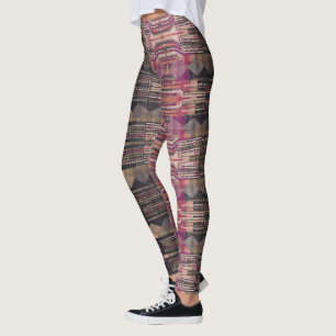 HAMbyWG Leggings - Black Pink Olive