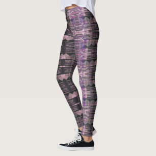 HAMbyWG Leggings - Black Purple