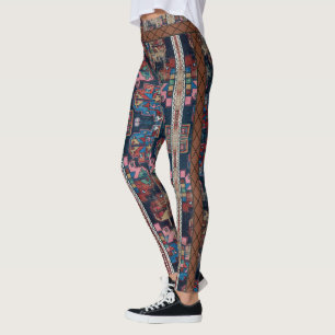 HAMbyWG  Leggings - Colourful Indian - Cut Out Loo