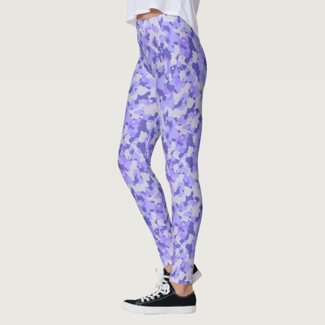 HAMbyWG - Leggings de compression - Camoflage viol (Gauche)