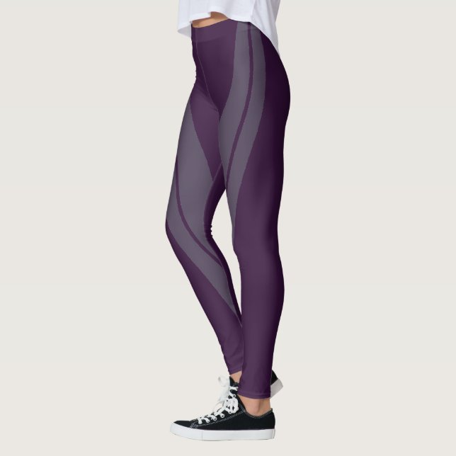 HAMbyWG - Leggings de compression - Plum 2 Tone (Gauche)