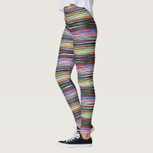 HAMbyWG - Leggings - Diapositives de couleurs mixt
