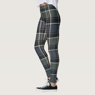 HAMbyWG - Leggings - Grand Plaid gris