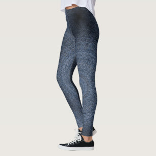 HAMbyWG - Leggings - Mandala bleu