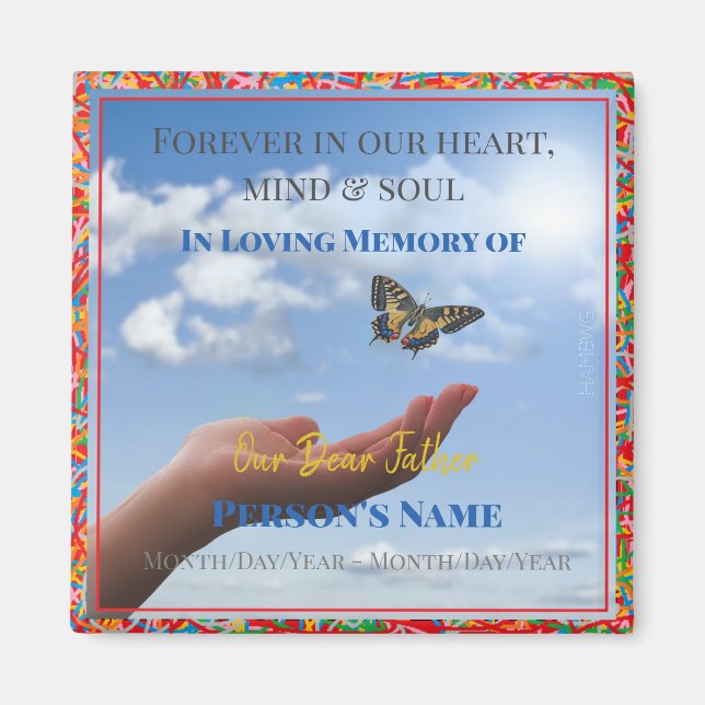 HAMbyWG - Libération manuelle d'un aimant papillon (Devant)